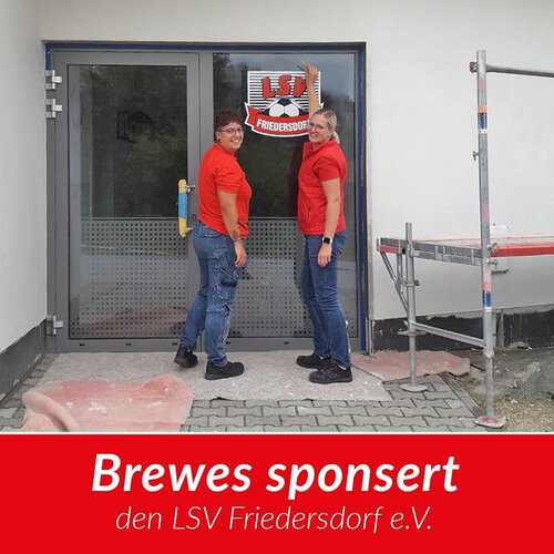 ++ GEMEINSAM FÜR DEN SPORT UND DIE GEMEINSCHAFT ⚽️ ++

Bereits seit vielen Jahren unterstützt die Brewes GmbH den LSV...